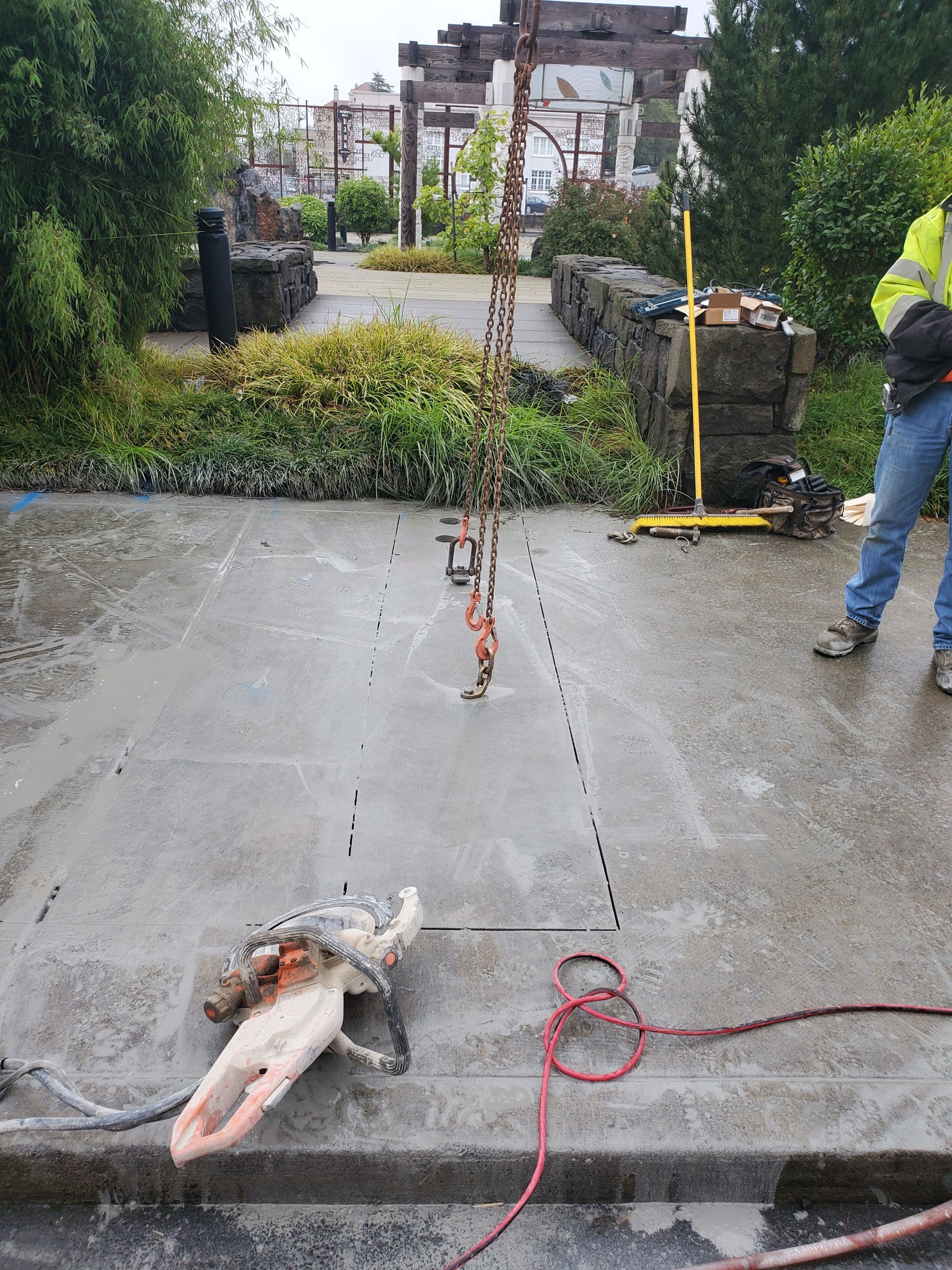 concrete removal and demo - a cut above concrete