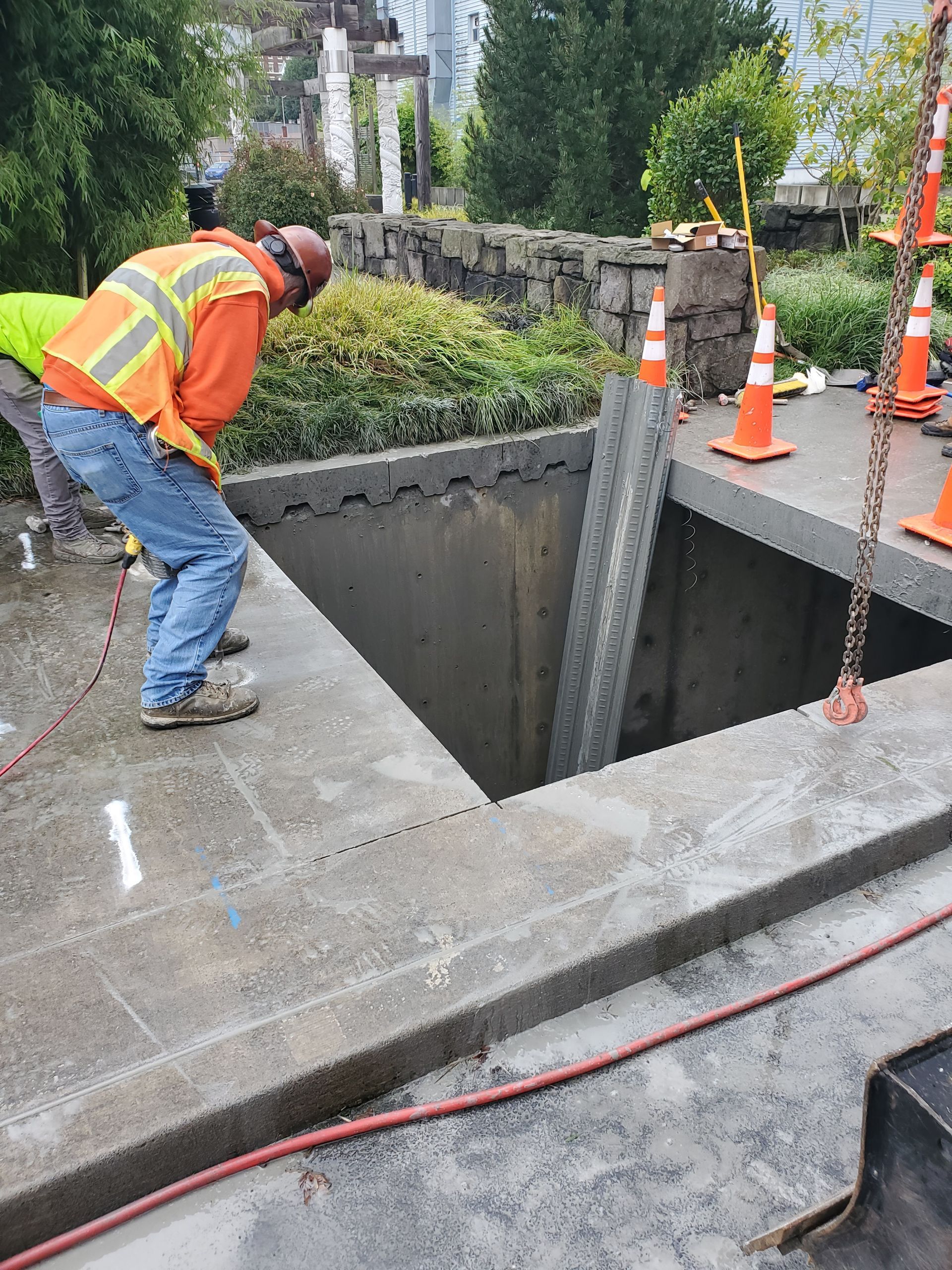 Project - astoria tunnel cut utility access - a cut above concrete