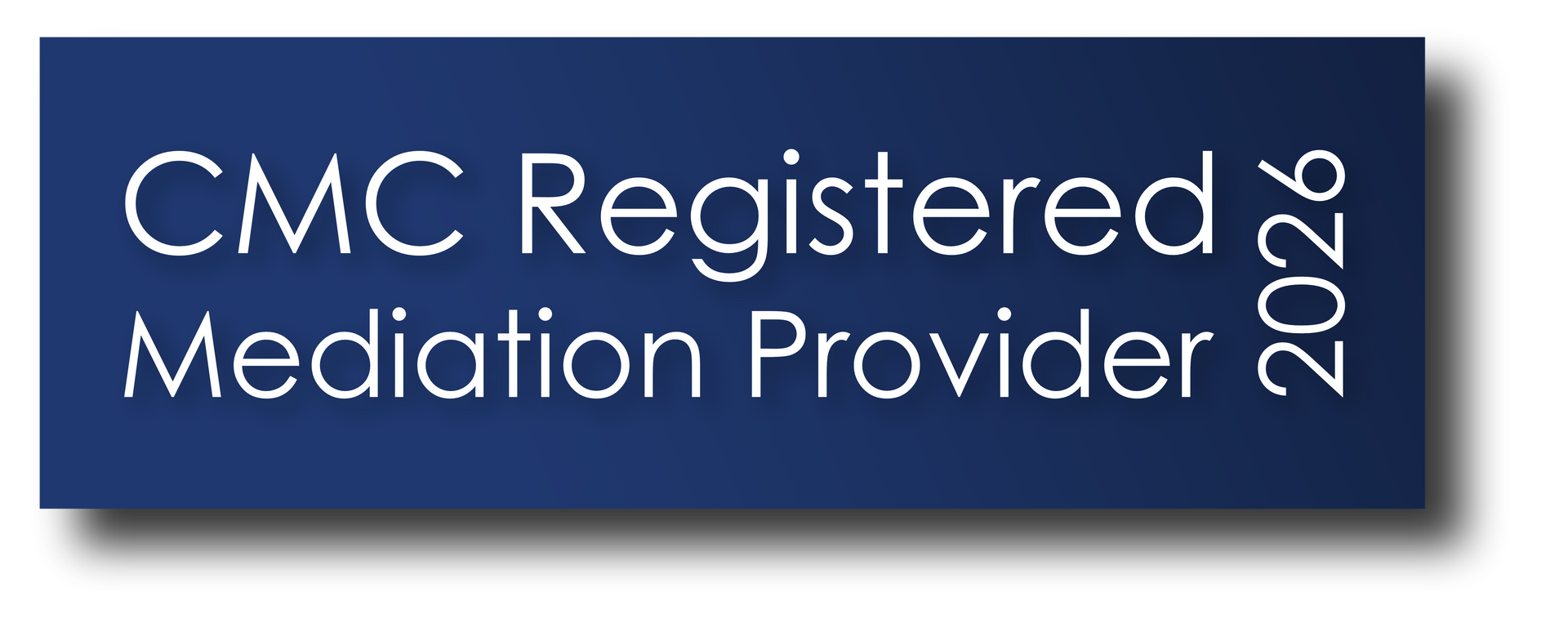 CMC Registered Mediation provider 2026