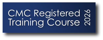 CMC registered training course 2026 logo