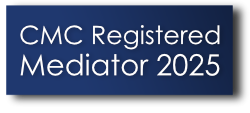 CMC registered workplace mediator 2025 logo