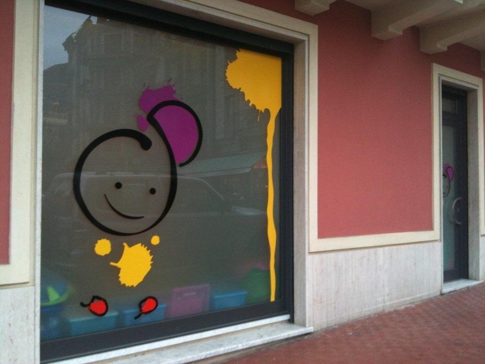 Vetrate satinate con immagini