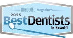 The logo for the best dentists in hawaii.
