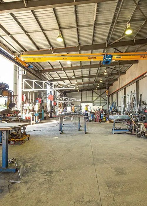 Warehouse Driveway — Ace Fabrications in Bundaberg QLD