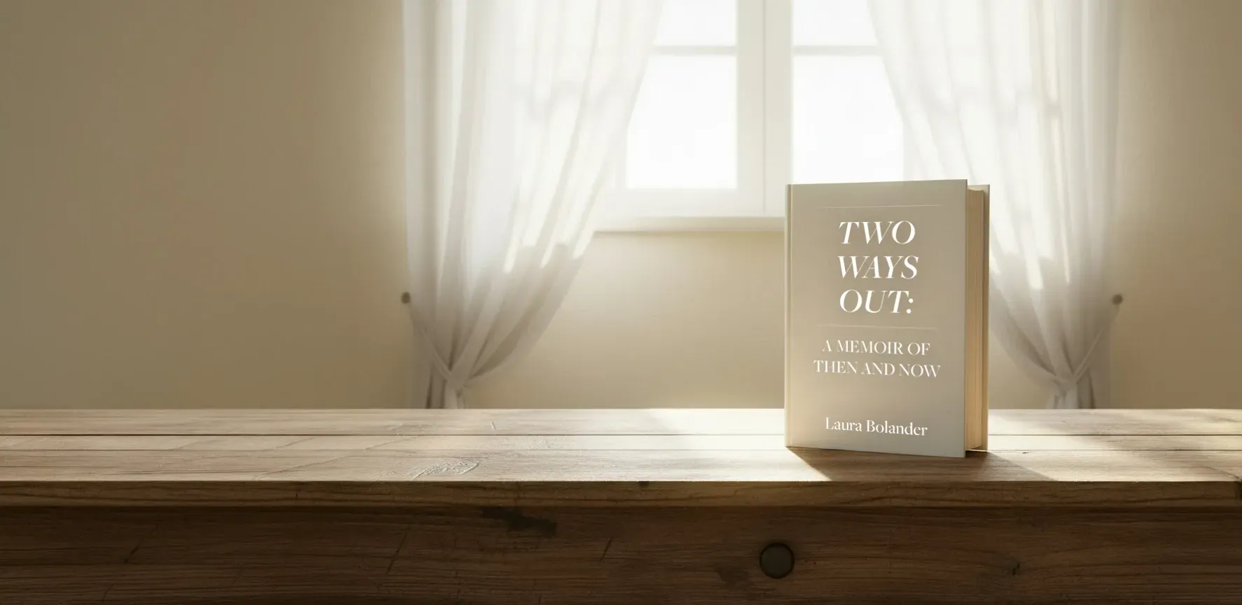 Two Ways Out Memoir by Laura Bolander - coming soon