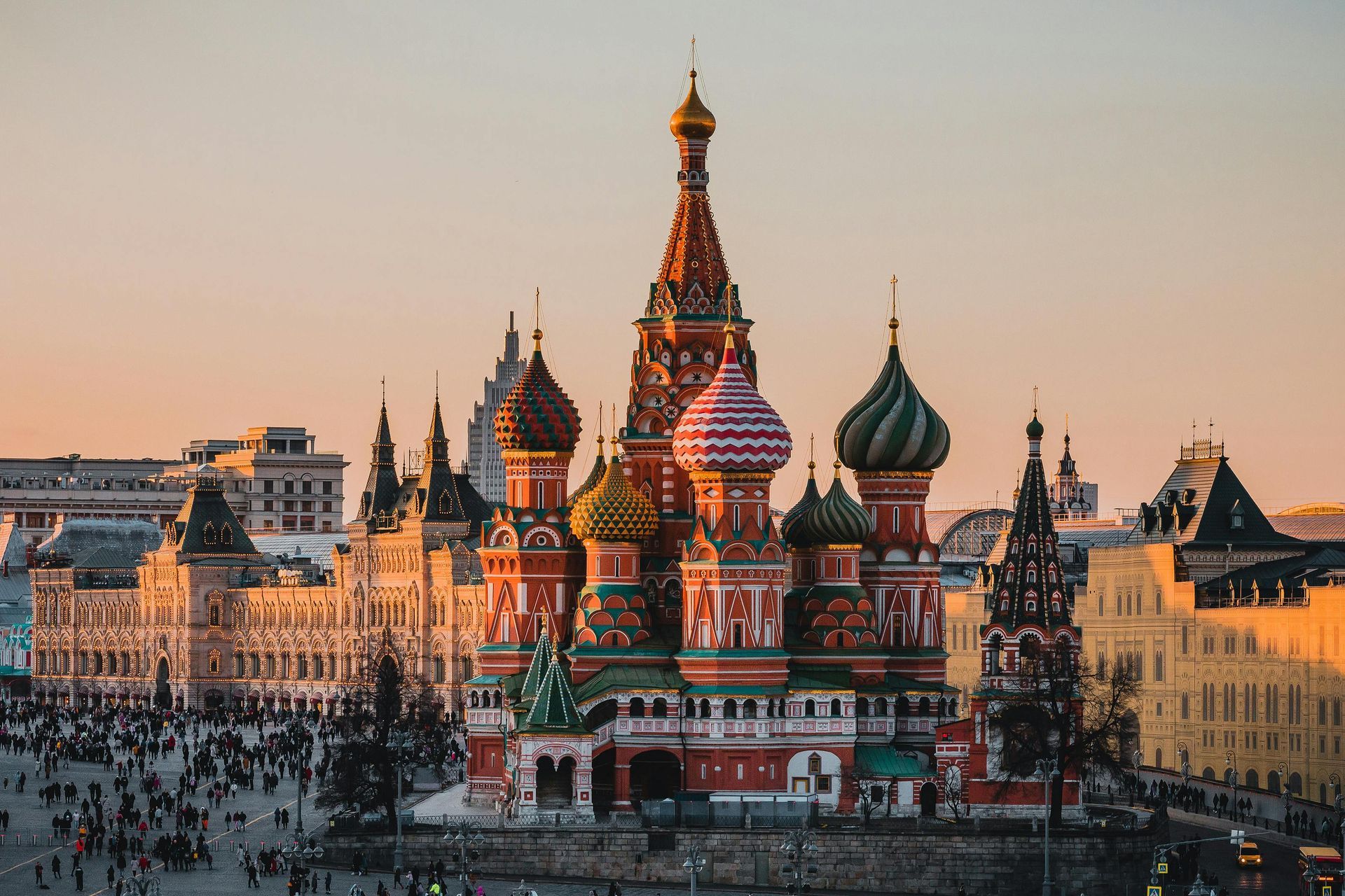 spires of Russia city
