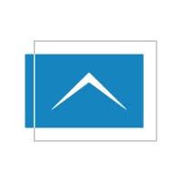 A blue square with a white arrow pointing up.