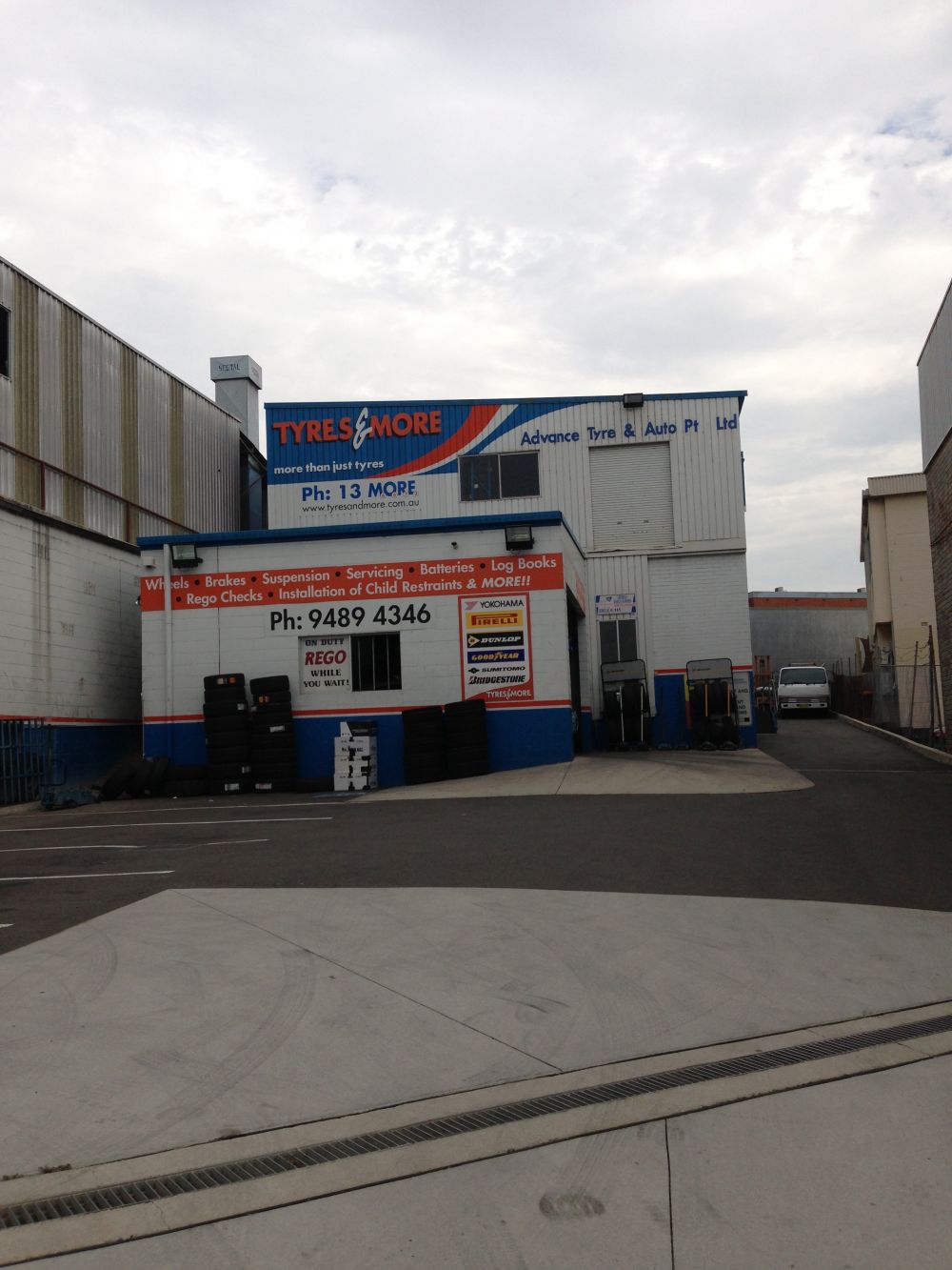 tyre and new car servicing workshop in Hornsby