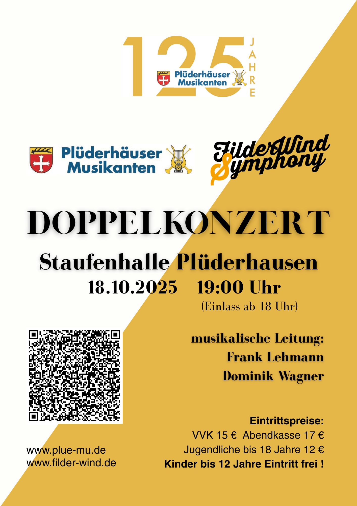 Plakat Gemeinschaftskonzert