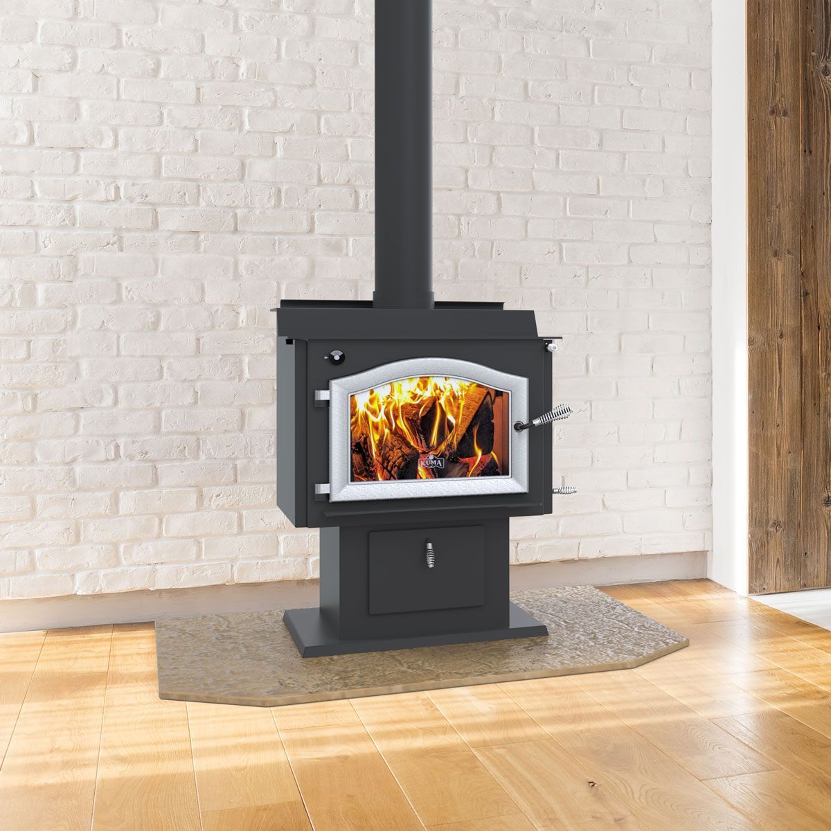 kuma wood stove installation