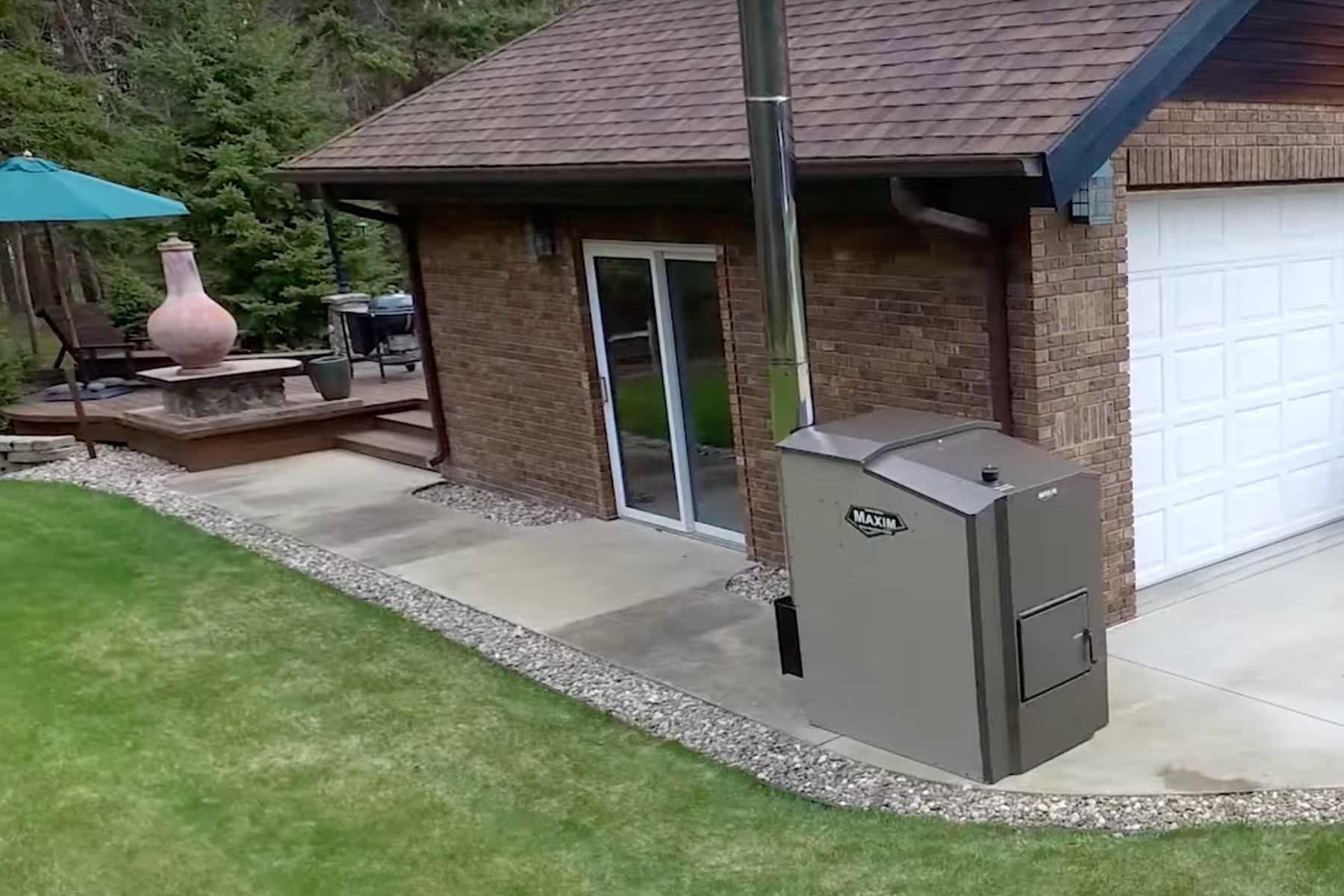 outdoor pellet furnace central boiler retailer wisconsin