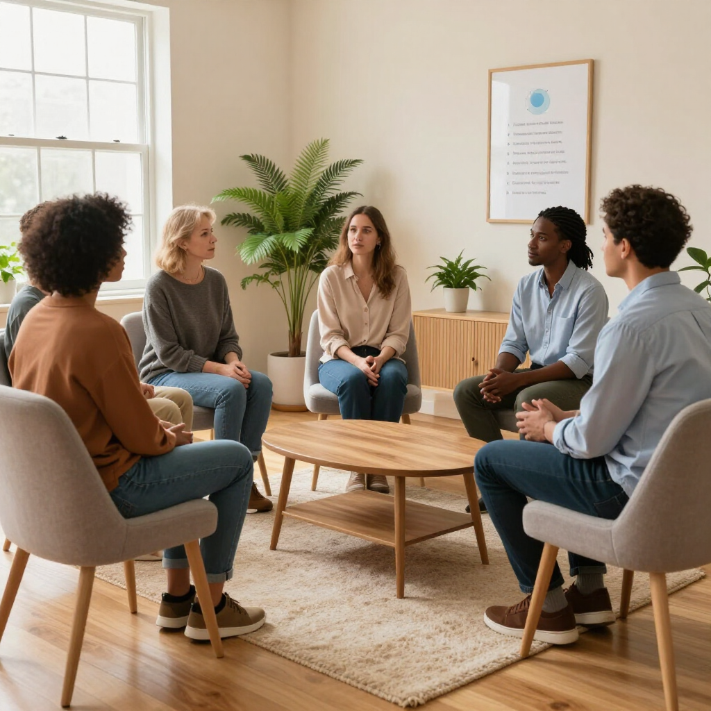 Groepsbehandeling in een kleine groep