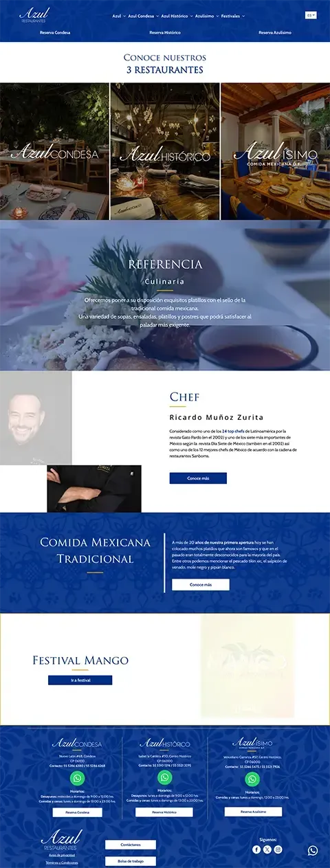 sitio web pagina web raklean