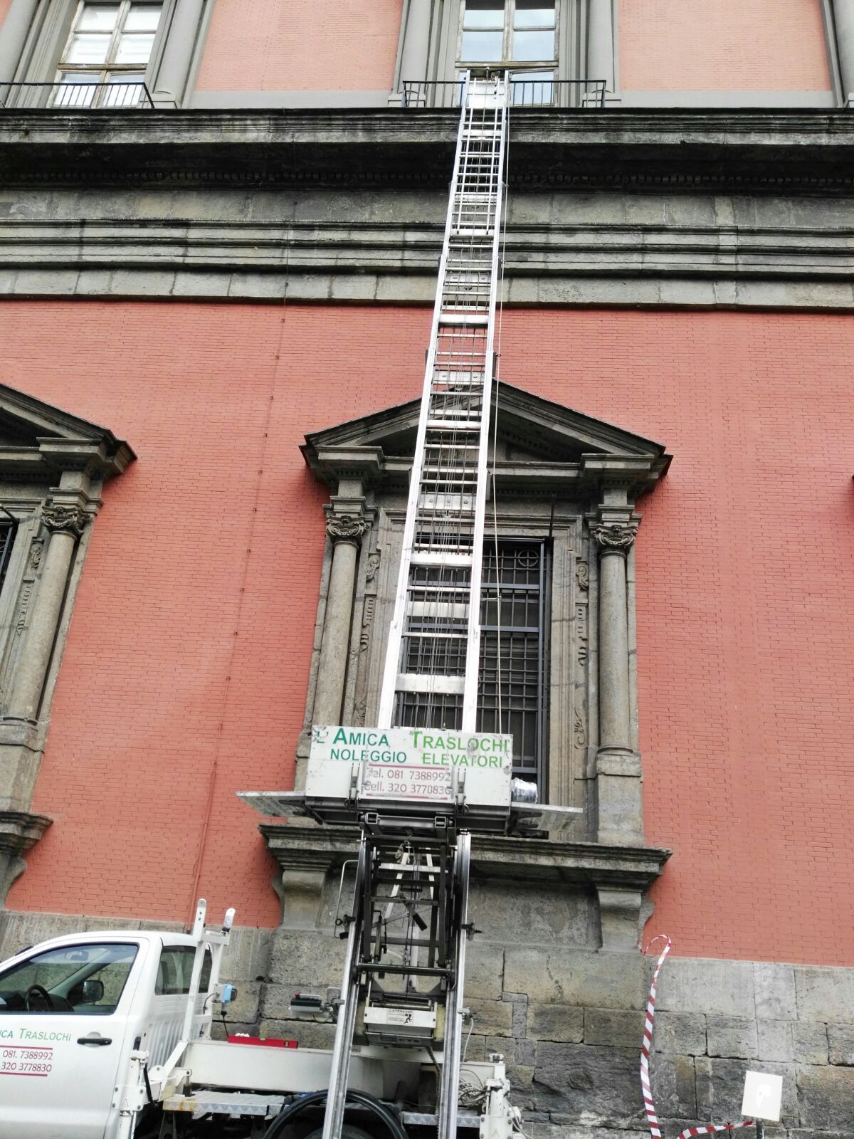 Trasloco opere d'arte Museo Nazionale di Napoli