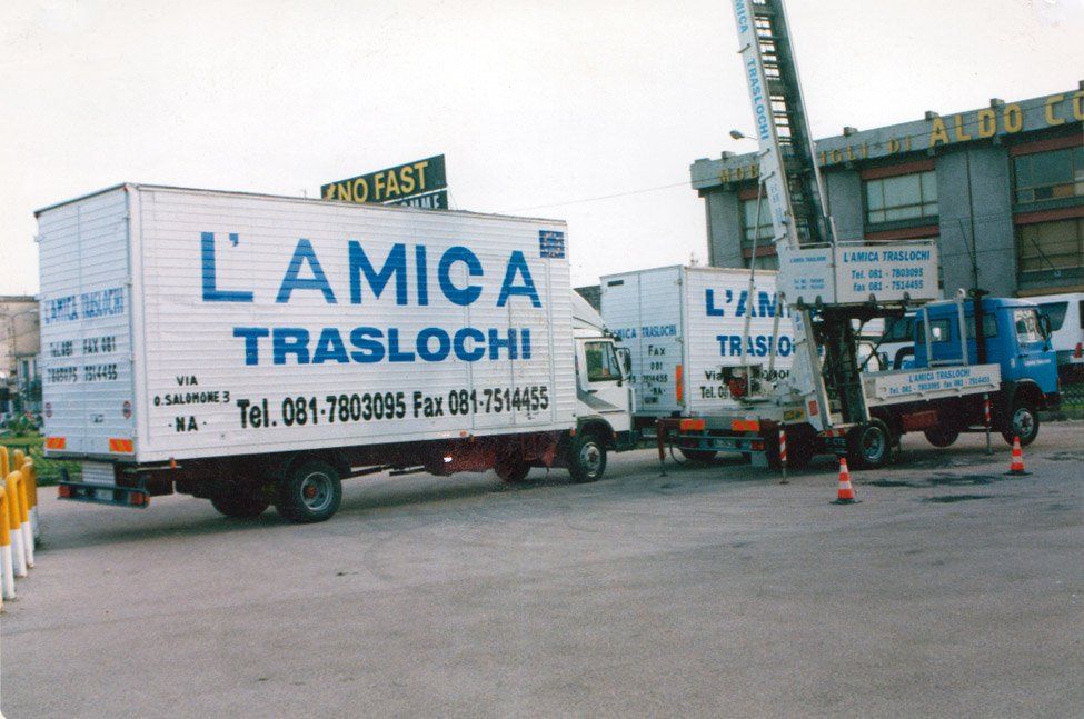 Parco macchine L'Amica Traslochi