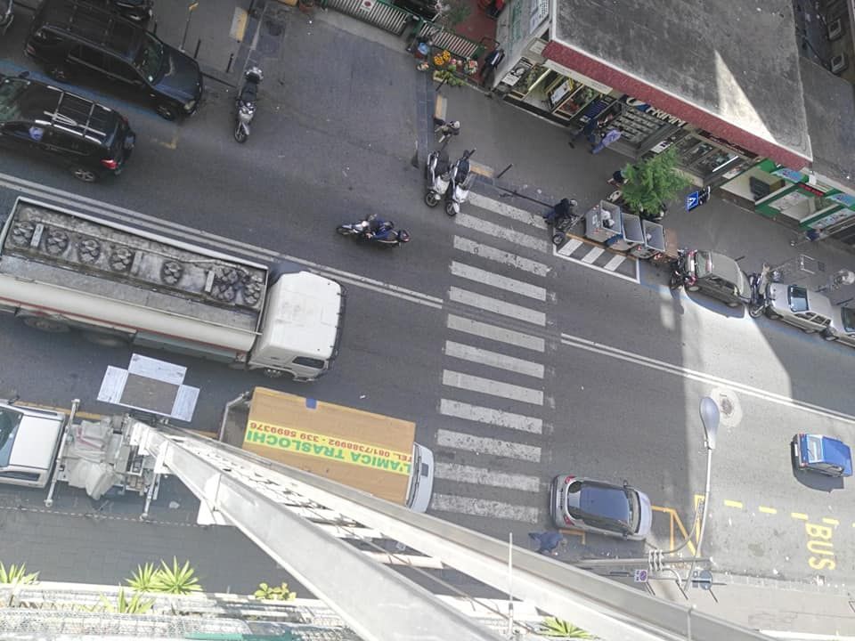 Scala aerea per traslochi