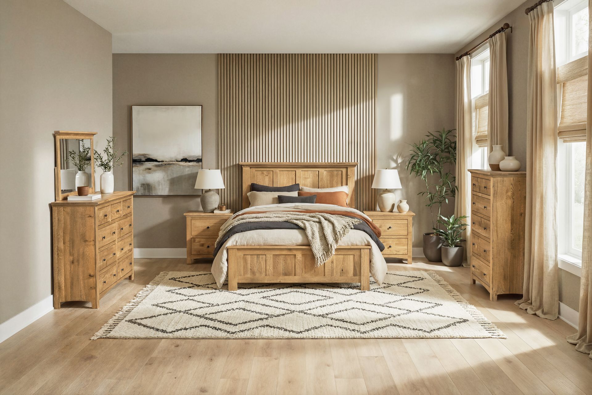 Canton Collection [Rustic QSWO with Almond]