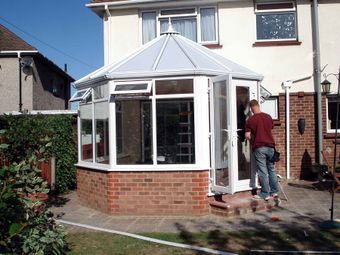 Conservatory installed by the Madison property development team