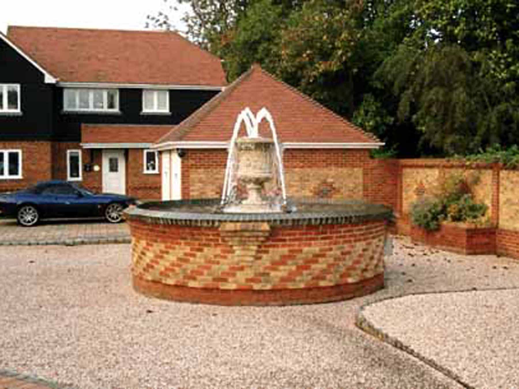 Garden landscaping project by Madison Property Developments