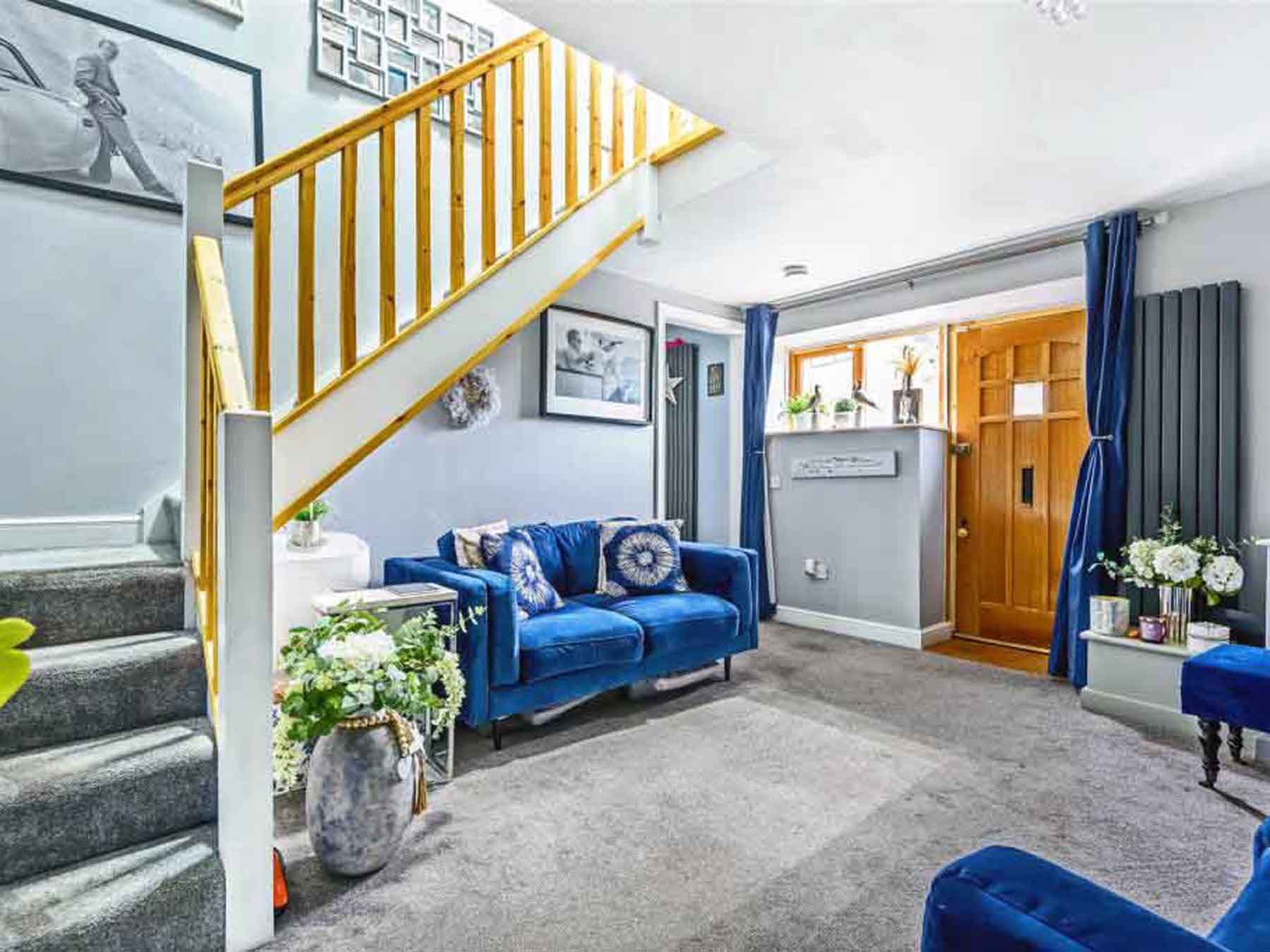 Finished interior in barn conversion by Madison Property Developments