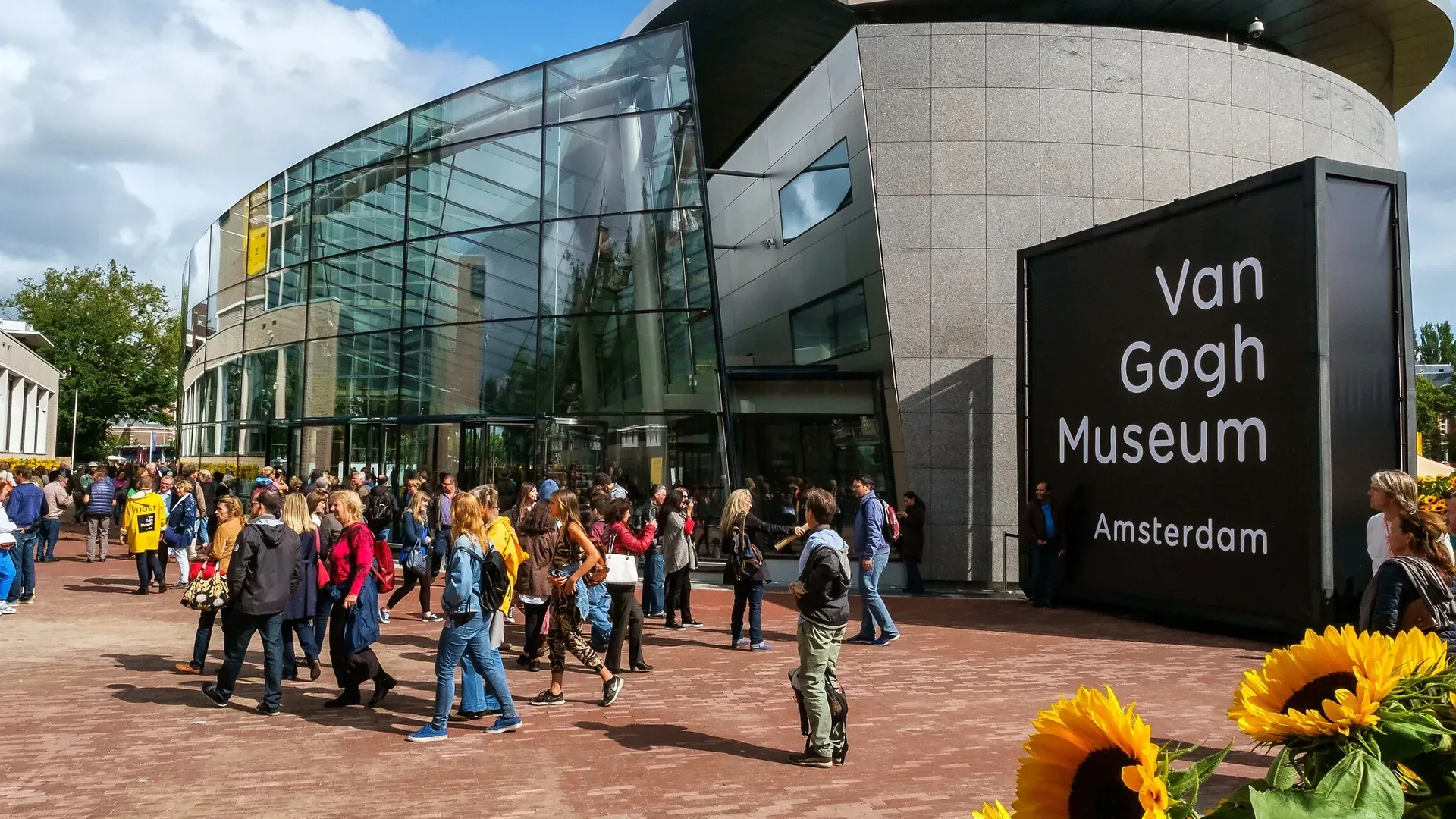 Het van Gogh museum in Amsterdam