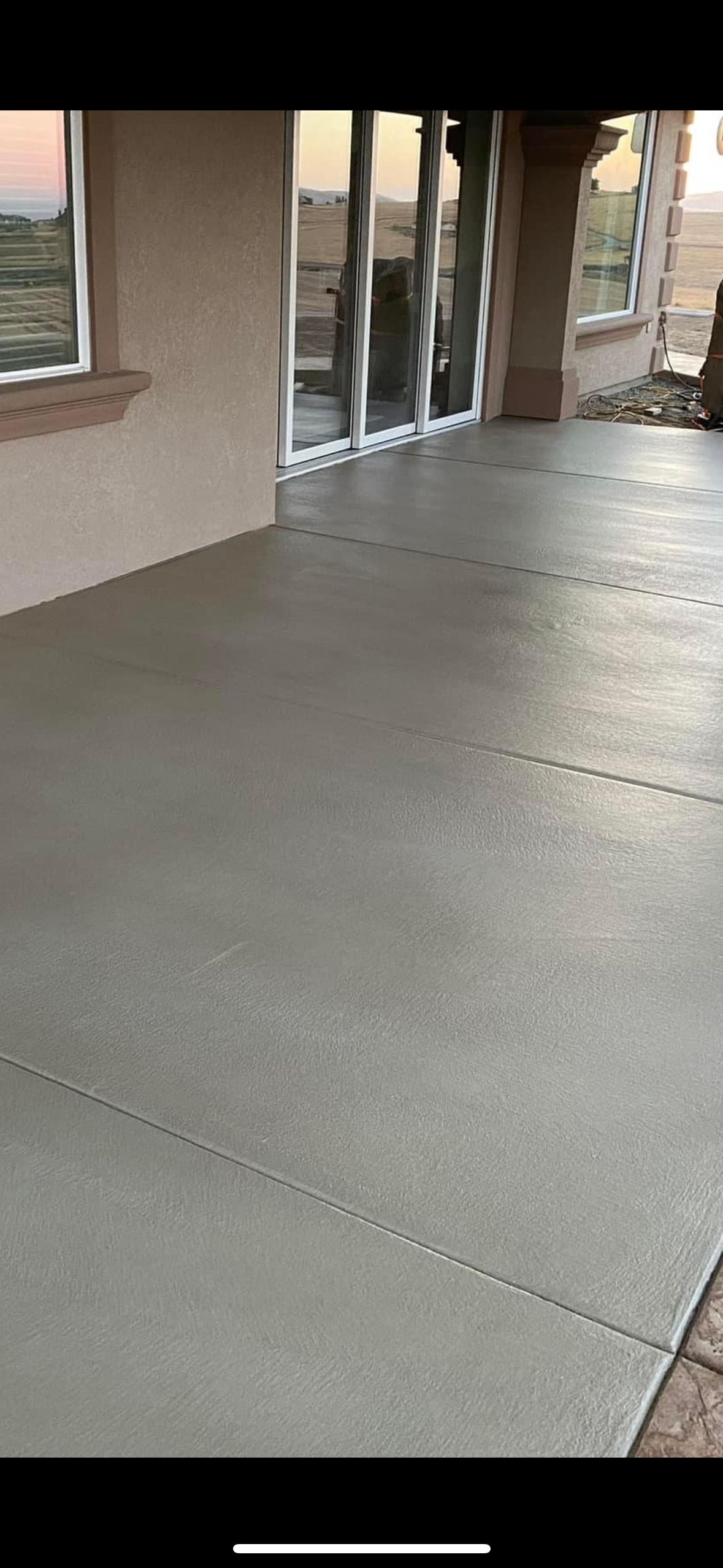 concrete repair gray