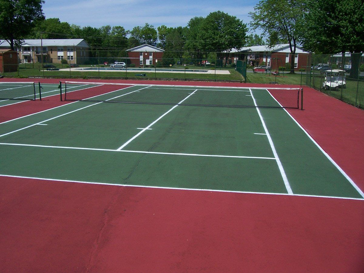Tennis courts