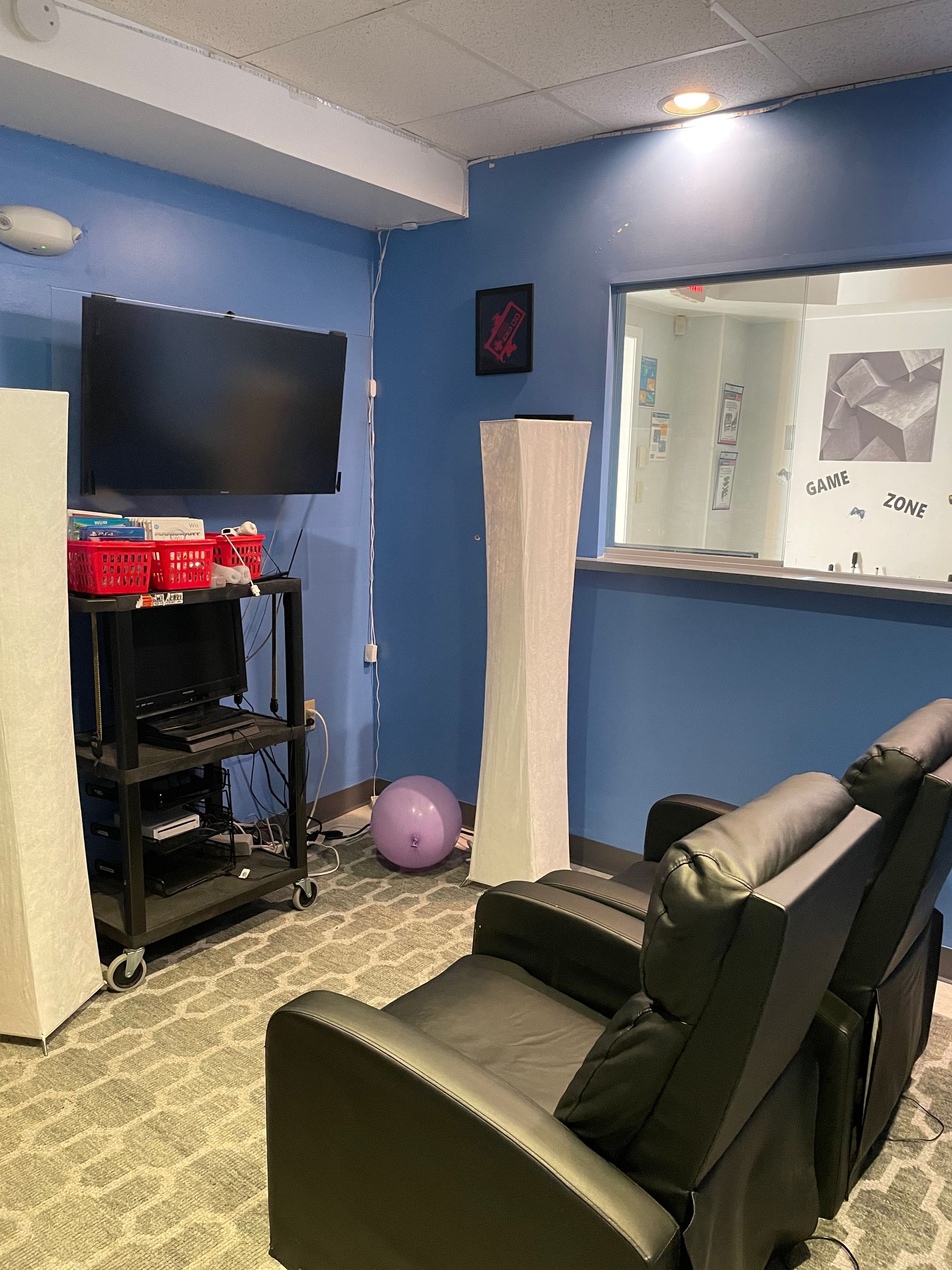 Clinton Township UP Autism office interior