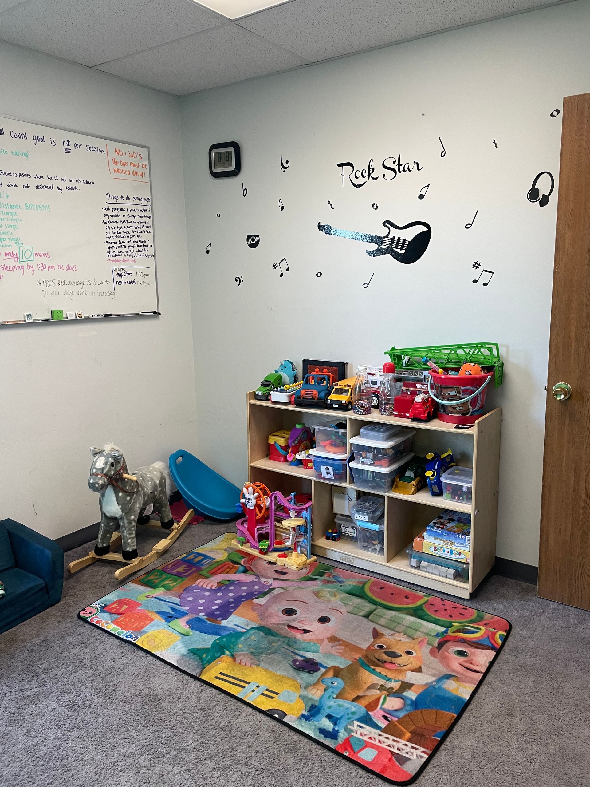 Clinton Township UP Autism office interior