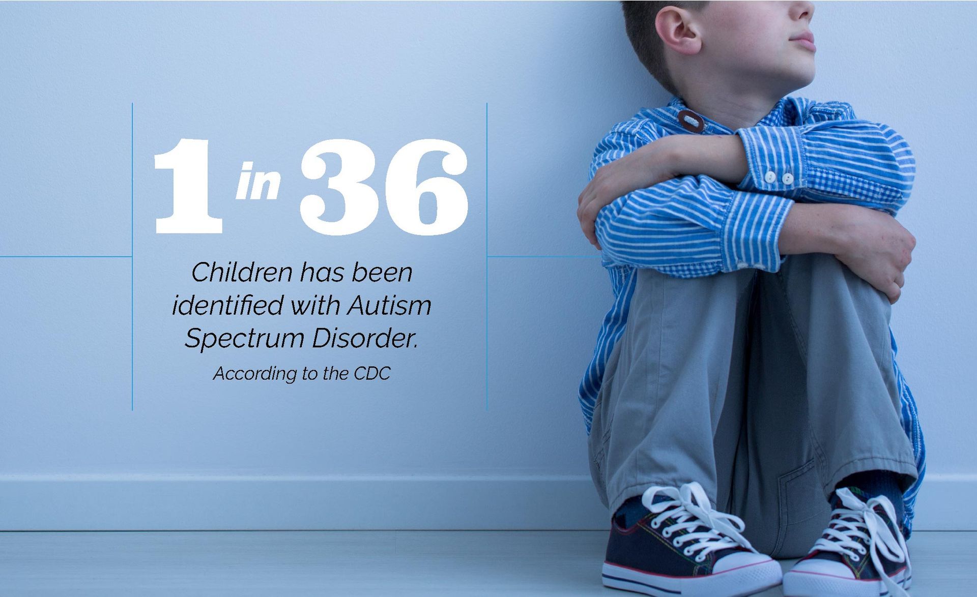 1 in 36 children has been identified with Autism Spectrum Disorder - according to the CDC