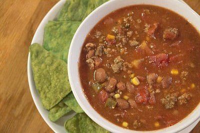 Clay Cooper’s taco soup promises to be as good on the patio this summer as in front of the TV during football season — and it’s super easy to make. (Courtesy photo)