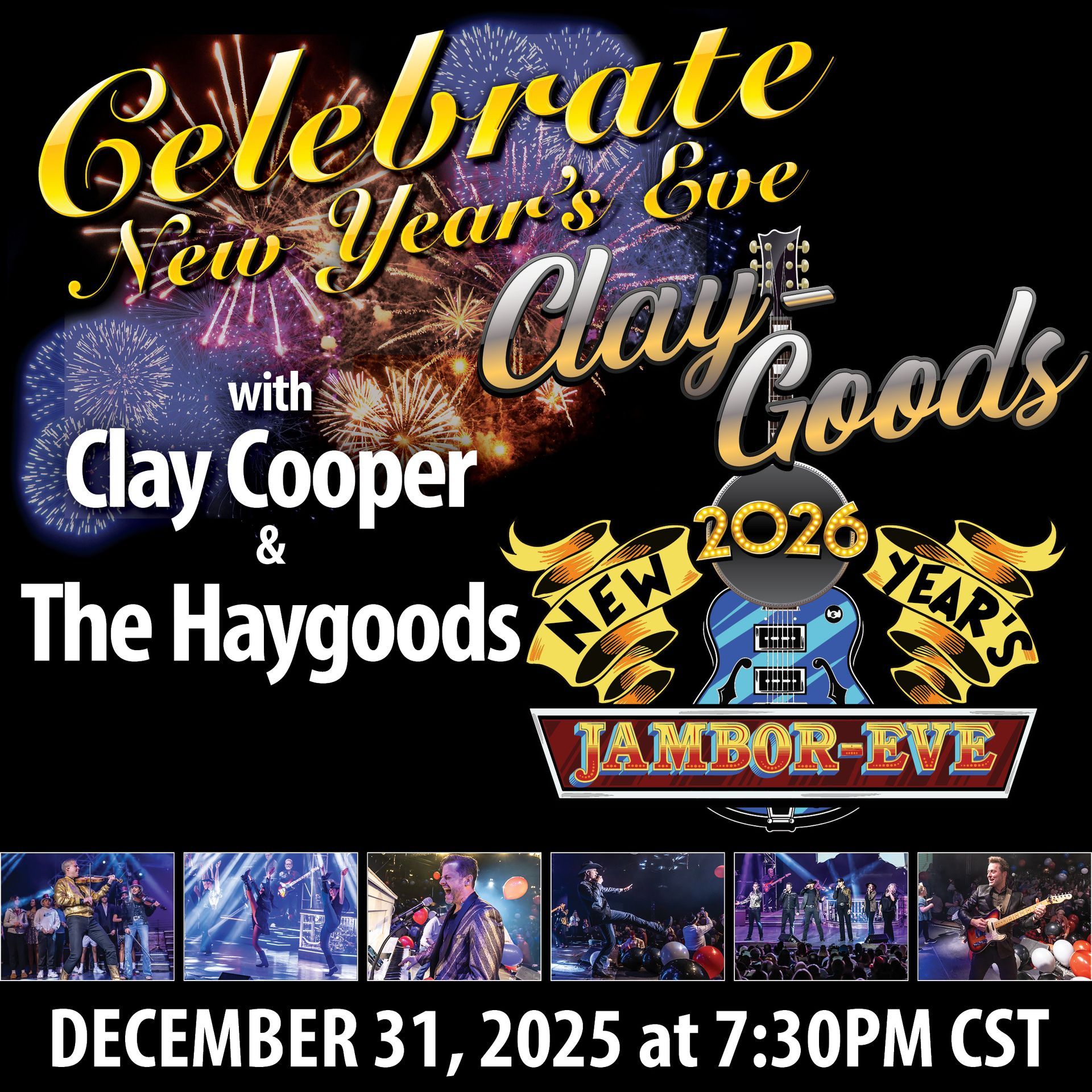 New Years Eve with Clay Cooper
