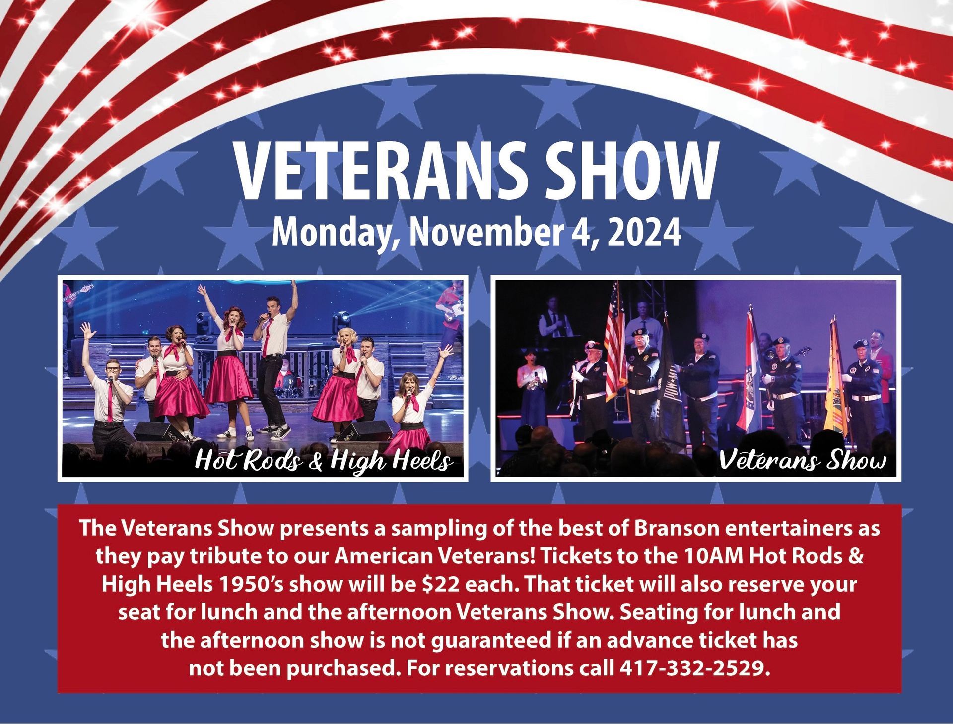 Veterans Show in Branson, MO
