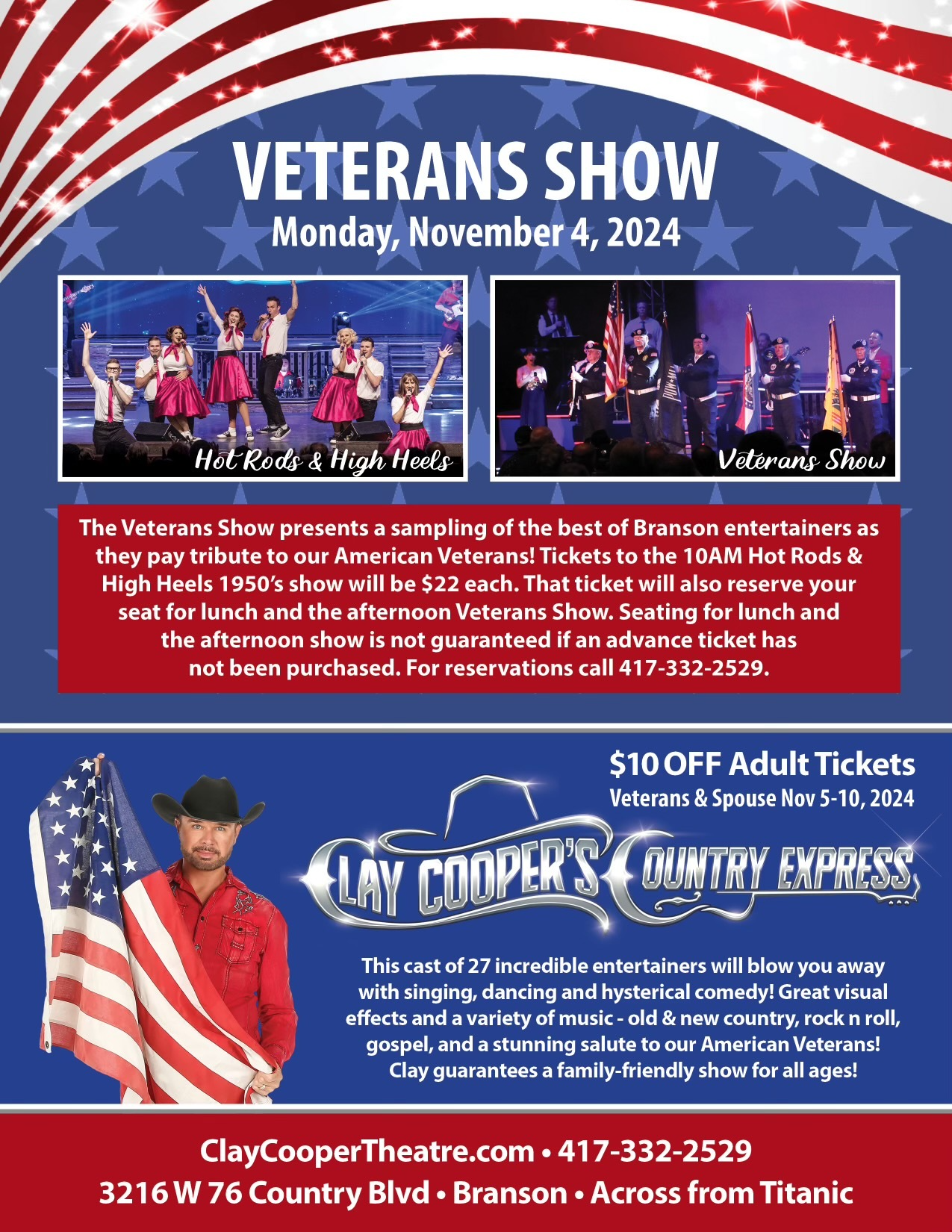 Veterans Show in Branson, MO