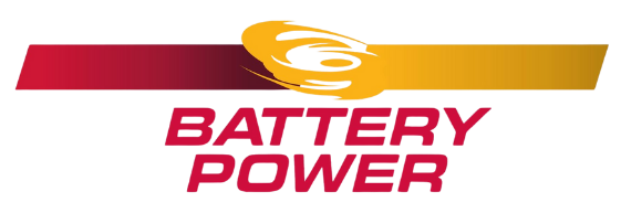 Logo with a red/yellow bar and a swirling yellow shape. Text reads