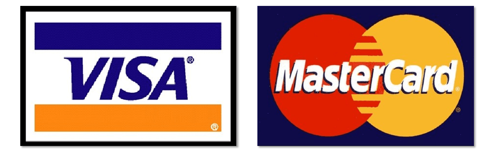 Accept all major credit cards except American Express