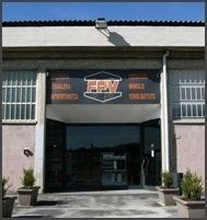 Vista esterna dell'entrata del negozio