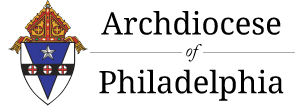 The logo for the archdiocese of philadelphia
