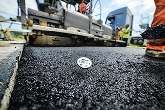 Hot Asphalt Being Laid — Surface Grinding in Union, SC