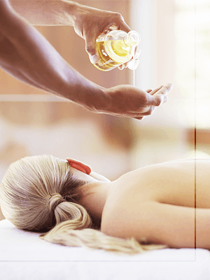 Aromatherapy body massage