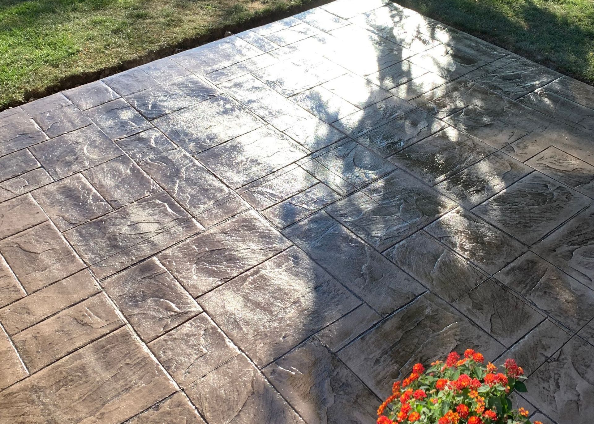 concrete stamping fox valley wi