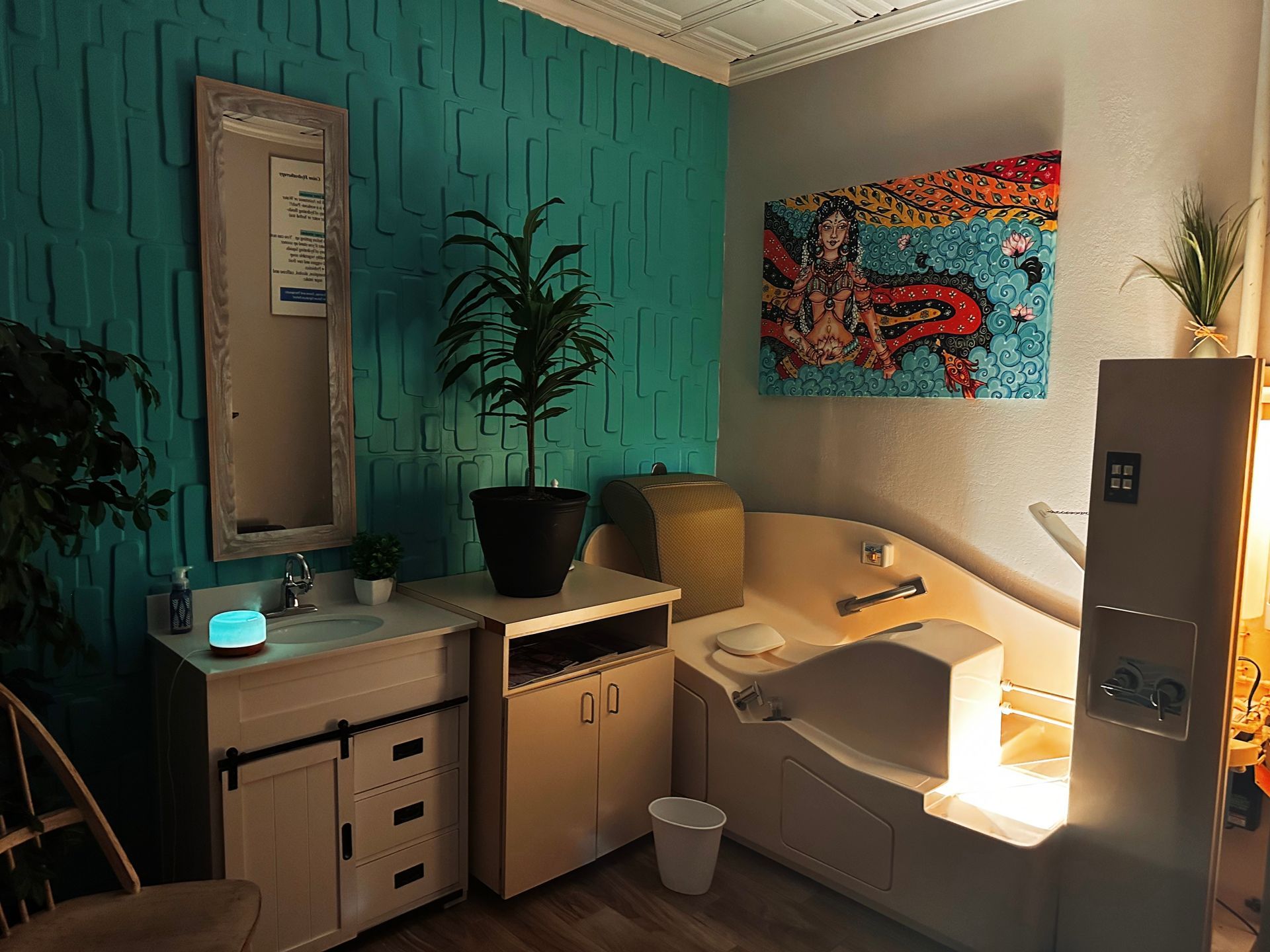 Clean Colon Hydrotherapy Room at Detoxity MediSpa