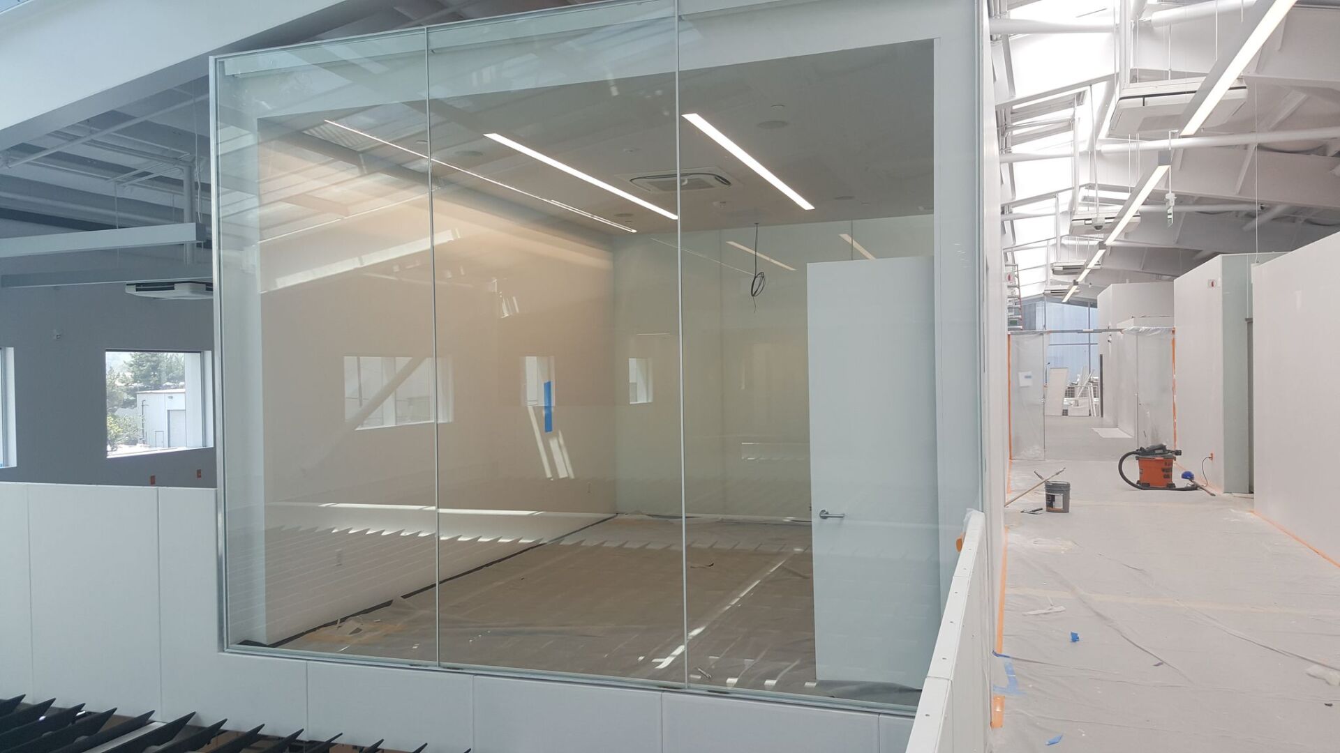 Newly Installed Glass Window — Torrance, CA — Dandoy Glass