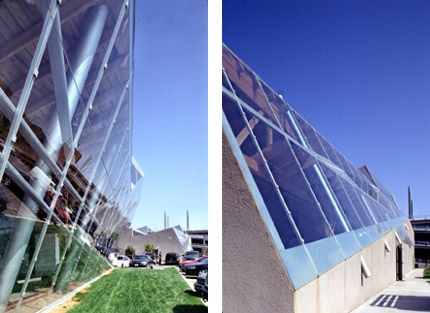 Installed Glass Window On Building — Torrance, CA — Dandoy Glass