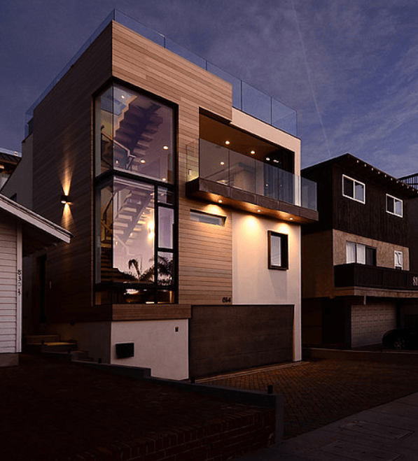 Modern Glass House — Torrance, CA — Dandoy Glass