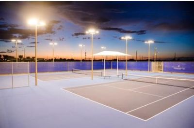 Tennis Court — Beach, FL — Burley Electrical