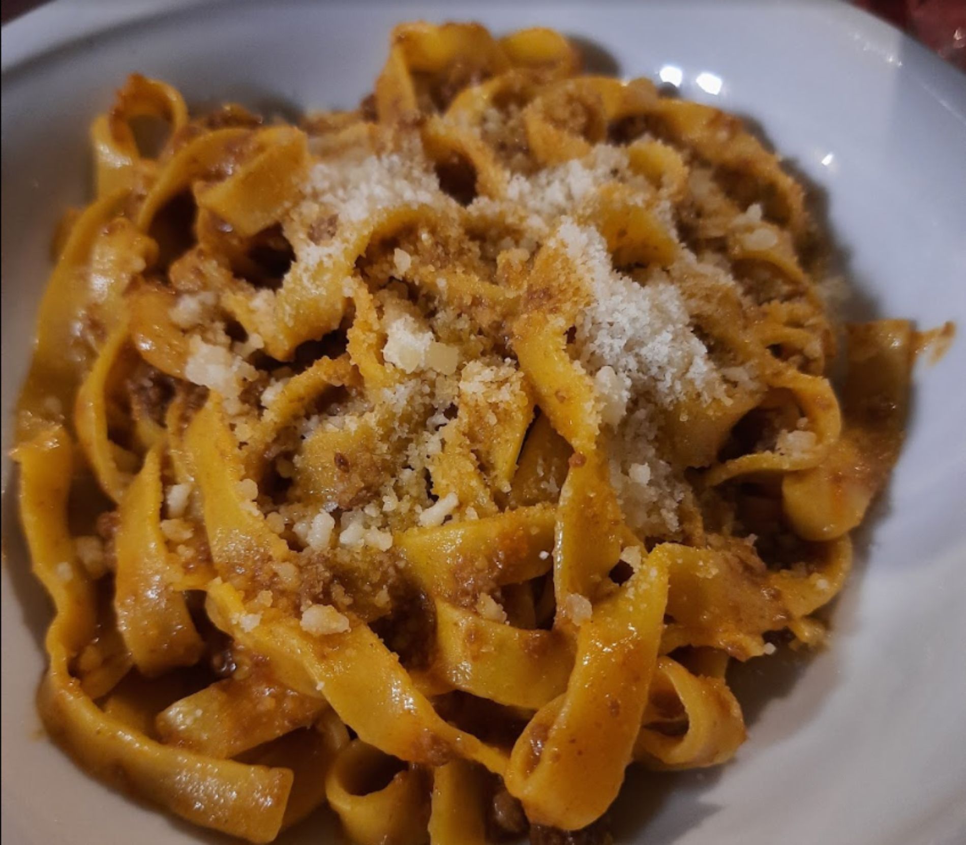 tagliatelle alla bolognese