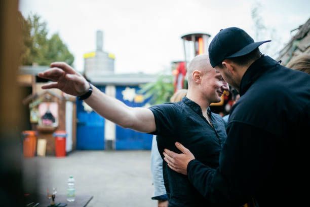 A security guard inspection.