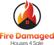 Fire damaged house for sale