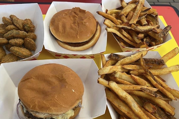 Yellow and black butterfly sculpture
